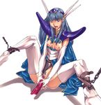  armor bdsm blood blue_hair bondage boots bound breasts cape cum cum_in_pussy cum_inside cum_on_body cum_on_breasts cum_on_upper_body elbow_gloves gloves long_hair magic_knight_rayearth nipples panties rayearth ryuuzaki_umi spread_leg spread_legs thighhighs torn_clothes umi_ryuuzaki underwear virgin 