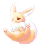  anus cum eevee female feral hindpaw nintendo open_mouth paws pico_(artist) plain_background pok&#233;mon pokemon pussy solo spreading tears video_games white_background 