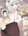  animal_ears ass azuresakura breasts highres kagura_(senran_kagura) naraku_(senran_kagura) pantyhose playboy_bunny rabbit_ears senran_kagura 