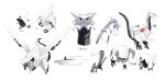  albinoss_(siirakannu) character_name closed_mouth concept_art evolutionary_line fakemon green_eyes looking_at_viewer multiple_views open_mouth original pokemon pokemon_(creature) siirakannu simple_background straight-on white_background wings yellow_eyes 