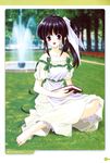  dress girls_bravo hare_nanaka_koyomi kaneda_mario summer_dress 