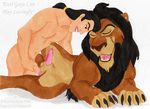  beauty_and_the_beast crossover disney gaston scar the_lion_king 