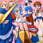  capcom chun-li darkstalkers felicia ingrid karin_kanzuki mukuro red_earth sakura_kasugano street_fighter warzard 