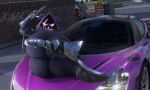 3d_(artwork) anthro areola armor balls bear big_breasts big_butt bighotdaddycat breasts butt car clothing digital_media_(artwork) duo epic_games felid feline female fortnite gauntlets genitals gloves glowing glowing_eyes gun handwear hi_res huge_butt huge_hips huge_thighs humanoid lying male mammal nipples on_side penis ranged_weapon raven_team_leader thick_thighs vehicle weapon