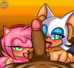 absurd_res accessory amy_rose anthro ball_lick balls bat bat_wings big_penis blue_eyes dark_body dark_skin eulipotyphlan eyeshadow female female/female first_person_view fur genitals green_eyes group hair hair_accessory hedgehog hi_res human human_on_anthro interspecies licking looking_at_viewer looking_pleasured makeup male male/female mammal membrane_(anatomy) membranous_wings nude one_eye_closed open_mouth oral penile penis penis_lick pink_body pink_fur pink_tongue pov_blowjob rouge_the_bat sega sex sirjzau sonic_the_hedgehog_(series) tan_body tan_fur tongue tongue_out trio white_body white_fur wings