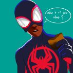  absurdres highres marvel miles_morales non-web_source spider-man spider-man:_across_the_spider-verse spider-man_(series) spider-verse suit 