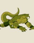 leather lizard muscular ramp_doodles reptile scalie