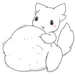 2021 ambiguous_anthro ambiguous_gender ambiguous_pred ambiguous_prey anthro anthro_pred belly belly_squish big_belly biped blep blush bodily_fluids chibi closed_smile digital_drawing_(artwork) digital_media_(artwork) dripping drooling fluffy fluffy_tail full-length_portrait fully_inside fur hand_on_belly hand_on_own_belly hi_res huge_belly japanese_description monotone_arms monotone_background monotone_belly monotone_body monotone_face monotone_fur monotone_legs monotone_tail mouth_closed nattya nude portrait pupils saliva saliva_drip same_size_vore semi-anthro side_view simple_background siro_(nattya) smile solo squish standing tail text tongue tongue_out translation_request unseen_prey vore white_arms white_background white_belly white_body white_face white_fur white_legs white_pupils white_tail