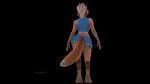 3d_(artwork) animated anthro arlindafox canid canine dancing digital_media_(artwork) female fox fur mammal short_playtime solo tail