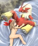  blaziken lando may nintendo pokemon 