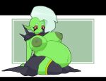  alien alien_humanoid alyaska2201 anthro armor belly big_belly disney female hi_res huge_belly humanoid humanoid_pointy_ears lord_dominator navel nipple_piercing nipples noseless piercing pregnant solo thick_thighs wander_over_yonder wide_hips 