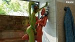  3d_(artwork) ahsoka_tano alien breasts butt butt_grab digital_media_(artwork) duo female female/female fingering green_body green_skin hand_on_butt hera_syndulla hi_res kirelics lekku_(anatomy) nipples nude star_wars star_wars:_the_clone_wars star_wars_rebels togruta twi&#039;lek 