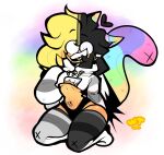 2022 andrew_(wonkytoons) animal_humanoid artist_logo black_clothing black_footwear black_hair black_legwear black_panties black_socks black_thigh_highs black_thigh_socks black_underwear blonde_hair cat_humanoid clothed clothing cropped_hoodie crossdressing digital_media_(artwork) ear_piercing eye_through_hair eyebrow_through_hair eyebrows facial_hair facial_piercing felid felid_humanoid feline feline_humanoid femboy flat_colors footwear full-length_portrait fur grey_clothing grey_footwear grey_hoodie grey_legwear grey_socks grey_thigh_highs grey_thigh_socks grey_topwear hair happy hi_res hoodie human_and_animal_ears humanoid kneeling legwear lip_piercing logo looking_at_viewer male mammal mammal_humanoid midriff multi_ear multicolored_body multicolored_clothing multicolored_footwear multicolored_fur multicolored_hair multicolored_hoodie multicolored_legwear multicolored_socks multicolored_thigh_highs multicolored_thigh_socks navel navel_piercing navel_ring open_mouth open_smile panties pattern_clothing pattern_footwear pattern_legwear pattern_socks pattern_thigh_highs pattern_thigh_socks piercing pink_tongue portrait rainbow_body rainbow_fur raised_tail ring_piercing seiza simple_background sitting smile socks solo striped_clothing striped_footwear striped_legwear striped_socks striped_thigh_highs striped_thigh_socks stripes tail tan_body tan_skin teeth thick_thighs thigh_highs thigh_socks three-quarter_view tongue tongue_piercing topwear translucent translucent_hair two_tone_hair underwear white_background white_clothing white_hoodie white_topwear wide_hips wonkytoons x_navel