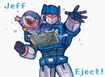  animal decepticon jeff_(marvel) looking_at_viewer mariedoodles marvel marvel_rivals mecha no_humans open_mouth red_eyes robot science_fiction shark smile soundwave_(transformers) soundwave_(transformers_one) transformers transformers_one water weapon 