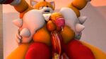 2021 3d_(artwork) 3d_animation abdominal_bulge anal anal_penetration animated anthro balls big_balls big_dom_small_sub big_penis bodily_fluids canid canine clothing digital_media_(artwork) dominant dripping duo echidna erection flaccid footwear fox full_nelson genital_fluids genitals gloves half-closed_eyes handwear heart_symbol knuckles_the_echidna loop male male/male mammal miles_prower moan monotreme narrowed_eyes neotaurus nude penetration penis precum precum_drip sega sex shoes short_playtime size_difference sonic_the_hedgehog_(series)
