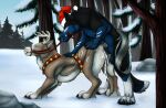  anal anal_penetration animal_genitalia animal_pussy antlers balls black_body black_fur black_nose black_pawpads blue_balls blue_body blue_fur blue_sky bodily_fluids brown_body brown_fur canid canine canine_genitalia canine_pussy christmas christmas_clothing christmas_headwear clothing cum cum_in_ass cum_inside cum_on_pussy cum_string duo erection fangs female female_penetrated feral feral_on_feral feral_penetrated feral_penetrating feral_penetrating_feral from_behind_position fur genital_fluids genitals hat headgear headwear hi_res holidays horn killthe_demon knot looking_pleasured male male/female male_penetrating male_penetrating_female mammal pawpads penetration penile penile_penetration penis_in_ass plant pussy rock santa_hat sex side_view sky smile teeth tree white_antlers white_body white_fur 