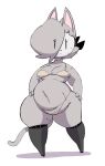 2025 4_fingers :&lt; abdominal_scar anthro belly belt_buckle big_belly biped black_boots black_clothing black_footwear black_legwear black_thigh_boots black_thigh_highs black_whiskers boot_buckle boots bra breasts buckle cat_tail cheek_tuft cleavage clothed clothing colored deep_navel digital_drawing_(artwork) digital_media_(artwork) domestic_cat eyelashes facial_tuft feet felid feline felis female fingers footwear front_view full-length_portrait fupa fur gata_preobrazhenskaya gata_the_future_russian_kitty grey_body grey_clothing grey_ears grey_fur grey_hair grey_shirt grey_tail grey_tank_top grey_topwear grey_tuft hair hair_over_eye hand_on_hip hand_on_own_hip leg_scar legwear maddeku mammal mask navel neck_scar obese obese_anthro obese_female overweight overweight_anthro overweight_female panties pantsless pantsless_anthro pantsless_female partially_clothed partially_clothed_anthro partially_clothed_female pink_inner_ear pointy_ears portrait prick_ears russian_blue scar shaded shadow shirt shirtless shirtless_anthro shirtless_female shoes shoulder_scar simple_eyes small_feet solo standing surgical_suture tail tan_bra tan_clothing tan_panties tan_underwear tank_top thick_thighs thigh_boots thigh_highs topwear tuft underwear wearing_mask whiskers wide_hipped_anthro wide_hipped_female wide_hips wraps