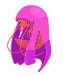 adventure_time alternate_species ambiguous_gender antennae_(anatomy) arthropod bangs blunt_bangs cartoon_network crustacean discount-supervillain feral feralized hair long_hair marine pink_hair princess_bubblegum shrimp solo tail