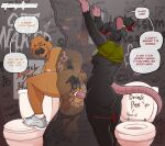 absurd_res among_us anthro anthro_on_anthro anthro_penetrated anthro_penetrating anthro_penetrating_anthro areola artist_name bathroom black_body black_fur black_hair bodily_fluids breasts butt capybara caviid clothed clothing clothing_around_legs cool_s cum cum_in_vagina cum_inside dialogue duo ear_piercing english_text eyebrows eyes_closed female female_penetrated fiercedeitylynx footwear fur genital_fluids genital_scar genitals glory_hole gynomorph gynomorph/female gynomorph_penetrating gynomorph_penetrating_female hair hair_over_eye hi_res highlights_(coloring) homophobic_slur innersloth intersex intersex/female intersex_penetrating intersex_penetrating_female julia_(fiercedeitylynx) kilroy_was_here lesbian_pride_colors lgbt_pride mammal multicolored_body murid murine open_mouth penetration penile penile_penetration penis_in_vagina piercing pink_areola pride_colors profanity public_restroom rainbow_flag rainbow_pride_flag rainbow_symbol raised_clothing raised_topwear rat red_highlights restroom_stall rodent scar sex shirt shoes socks speech_bubble sweat t-shirt tears teeth text thick_thighs thong toilet tongue topwear trans_(lore) trans_woman_(lore) transgender_pride_colors two_tone_body underwear underwear_around_legs vaginal vaginal_penetration vaginoplasty_scar yellow_eyes