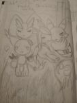 absurd_res anthro bandai_namco by_(disambiguation) canid canine digimon digimon_(species) eeveelution felid feline female feral frustred gatomon generation_4_pokemon glaceon group hi_res invalid_tag lagomorph leporid lopunny male male/male mammal nintendo pokemon pokemon_(species) renamon works