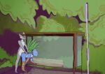 animal_humanoid anthro avian avian_humanoid bird bird_humanoid christmas_peaches duo feathers fish fish_humanoid forest forest_background galliform galliform_humanoid genitals humanoid hybrid male male/male marine marine_humanoid nature nature_background peacock_feather peafowl peafowl_humanoid phasianid plant pointy_ears prick_ears public public_exposure public_use questionable_consent sex shark shark_humanoid shark_teeth tree