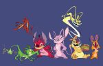 2025 4_fingers 4_toes alien all_fours ambiguous_gender angel_(lilo_and_stitch) antennae_(anatomy) antennae_markings anthro back_spines biped blue_background blue_eyes brown_nose brown_pawpads buckteeth chest_markings chest_tuft claws cute_fangs dipstick_antennae disney ear_markings experiment_(lilo_and_stitch) fangs feet felix_(lilo_and_stitch) female_(lore) finger_claws fingers food forked_antennae fur green_body green_claws green_fur group hands_on_hips head_tuft holding_food holding_object holding_sandwich leg_markings leroy_(lilo_and_stitch) lilo_and_stitch long_antennae male_(lore) markings melty_(lilo_and_stitch) multicolored_antennae olivia_emrich open_mouth open_smile orange_body orange_fur pawpads pink_body pink_fur pink_inner_ear proboscis_(anatomy) purple_inner_ear purple_markings purple_tongue red_body red_claws red_fur red_nose reuben_(lilo_and_stitch) sample_(lilo_and_stitch) sandwich_(food) sharp_teeth simple_background sitting smile spade_tail sparky_(lilo_and_stitch) speaker_ears standing sweeping tail teal_mouth teal_tongue teeth toes tongue tongue_out toony trunk_(anatomy) tuft white_markings wings yellow_body yellow_fur