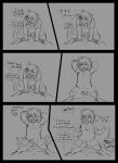 abdominal_bulge absurd_res anal anal_orgasm anal_penetration anthro belly bloated bodily_fluids body_hair bovid bovine chest_hair clothing comic_panel cowgirl_position domestic_cat duo ejaculation enjoying_feces european_mythology facial_markings felid feline felis foxxxiny90 foxxxy_(foxxxiny90) from_front_position gloves greek_mythology hands-free handwear head_markings hi_res jensen_the_minotaur looking_pleasured male male/male mammal markings masturbation minotaur muscular muscular_anthro mythology on_bottom on_top orgasm pain penetration prostate_stimulation sex sketch_page slightly_chubby slightly_chubby_male speech_bubble tear_(marking) tears tears_of_pain tears_of_pleasure tongue tongue_out