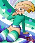 2025 absurd_res anthro bent_leg biped blush bottomless bottomless_male clothed clothing eyewear femboy flaccid footwear foreskin generation_8_pokemon genitals glasses hand_on_ground hi_res humanoid_genitalia humanoid_penis knee_highs lagomorph legwear leporid lgbt_pride lgbt_pride_month looking_at_viewer lunaris_parukia male male_anthro mammal navel nintendo open_mouth open_smile pattern_clothing pattern_footwear pattern_legwear pattern_socks pattern_stockings pattern_thigh_highs paul_(lunaris_parukia) penis pokemon pokemon_(species) pokemorph pride_color_background pride_color_clothing pride_color_eyewear pride_color_face_paint pride_color_glasses pride_color_legwear pride_color_stockings pride_color_sweater pride_color_thigh_highs pride_color_thigh_socks pride_color_topwear pride_colors pride_month_2025 rabbit reclining scorbunny shiny_pokemon simple_background smile smiling_at_viewer socks solo stockings striped_clothing striped_footwear striped_legwear striped_socks striped_stockings striped_thigh_highs stripes sweater thigh_highs topwear vincian_pride_colors yellow_eyes