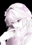  absurdres astolfo_(fate) bow fate/grand_order fate_(series) finger_to_mouth hair_bow hair_intakes highres looking_at_viewer multiple_hair_bows pink_bow pink_eyes pink_hair pink_lips 