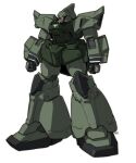  arm_cannon cable color_variation commentary_request derivative_work emblem gelgoog glowing glowing_eye gundam gundam_unicorn machinery mecha mecha_focus mobile_suit neo_zeon no_humans original red_eyes redesign robot roundel science_fiction signature solo tessaku_ro weapon white_background 