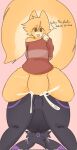 2024 alex_(horniicat) anal anal_penetration anthro anthro_on_anthro anthro_penetrated anthro_penetrating anthro_penetrating_anthro asking asking_why big_penis black_body black_ears black_fur black_tuft bodily_fluids bottomless bottomless_anthro bottomless_male brown_clothing brown_sweater brown_topwear cheek_tuft clitoris clothed clothing countershade_face countershade_tail countershading cum cum_from_ass cum_in_ass cum_inflation cum_inside cum_splatter digital_media_(artwork) dipstick_ears domestic_cat duo ear_markings eeveelution english_text erection excessive_cum excessive_genital_fluids eyes_closed facial_markings facial_tuft felid feline felis female female_anthro female_penetrated fluffy fluffy_tail forehead_markings fur generation_2_pokemon genital_fluids genitals glistening glistening_bodily_fluids glistening_cum glistening_genital_fluids hair head_markings head_tuft heart_symbol hi_res horniicat huge_penis humanoid_genitalia humanoid_vulva hyper hyper_genitalia hyper_penis inflation interspecies leg_markings male male/female male_anthro male_penetrating male_penetrating_female mammal markings multicolored_ears narrowed_eyes navel nintendo nude nude_anthro nude_female open_:3 open_mouth open_smile orange_body orange_ears orange_fur orange_hair orange_tail orange_tuft pattern_clothing pattern_sweater pattern_topwear penetration penile penile_penetration penis penis_in_ass pokemon pokemon_(species) pokephilia purple_body purple_ear_tips purple_fur purple_markings ring_(marking) sex smile striped_clothing striped_sweater striped_topwear stripes sweater sweater_only tail tan_body tan_countershading text thigh_markings throbbing throbbing_penis topwear topwear_only tuft two_tone_ears umbreon vulva