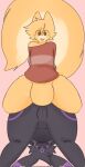 2024 abdominal_bulge alex_(horniicat) anal anal_penetration anthro anthro_on_anthro anthro_penetrated anthro_penetrating anthro_penetrating_anthro big_penis black_body black_breasts black_ears black_fur black_tuft bottomless bottomless_anthro bottomless_male breasts brown_clothing brown_sweater brown_topwear cheek_tuft clitoris clothed clothing countershade_face countershade_tail countershading digital_media_(artwork) dipstick_ears domestic_cat duo ear_markings eeveelution erection facial_markings facial_tuft felid feline felis female female_anthro female_penetrated fluffy fluffy_tail forehead_markings fur generation_2_pokemon genitals hair head_markings head_tuft hi_res horniicat huge_penis humanoid_genitalia humanoid_vulva hyper hyper_genitalia hyper_penis interspecies leg_markings male male/female male_anthro male_penetrating male_penetrating_female mammal markings multicolored_ears narrowed_eyes nintendo nude nude_anthro nude_female orange_body orange_ears orange_fur orange_hair orange_tail orange_tuft pattern_clothing pattern_sweater pattern_topwear penetration penile penile_penetration penis penis_in_ass pink_tongue pokemon pokemon_(species) pokephilia purple_body purple_ear_tips purple_eyes purple_fur purple_markings purple_sclera ring_(marking) sex striped_clothing striped_sweater striped_topwear stripes sweater sweater_only tail tan_body tan_countershading thigh_markings tongue tongue_out topwear topwear_only tuft two_tone_ears umbreon vulva