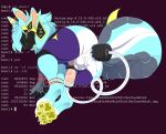 4_ears 4_toes anal anal_penetration anthro arms_tied backsack balls bdsm blank_stare blue_body blue_fur bodily_fluids bondage bound butt cum cum_circulation cum_in_ass cum_in_own_ass cum_in_self cum_inside cum_tube dazed digital_media_(artwork) digitigrade dipstick_ears ear_markings ejaculation erection error_message feet femboy festive_winter fish fucked_silly fur genital_fluids genitals hair hi_res hybrid knot knotted_penis large_penetration legs_tied legs_together machine male marine milking_machine multi_ear multicolored_body multicolored_ears object_in_ass open_mouth pawpads paws penetration penile penis penis_backwards penis_milking perineum pilvi_owo pink_inner_ear programming_humor protogen protogen_armor protogen_visor restrained restraints screen screen_face sex_toy sex_toy_in_ass sex_toy_insertion shark solo spiral spiral_eyes submissive submissive_male tail text text_background thick_tail toes tuft twitching wall_of_text white_body white_fur yellow_pawpads