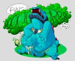 absurd_res ball_tuft beard belly_grab bone burp_cloud burping chest_tuft curling_toes digestion digestion_noises ejaculation emanata facial_hair feet fellatio feral feral_pred feral_prey generation_1_pokemon generation_2_pokemon hand_on_belly hi_res imprint leaning leaning_backward motion_lines multiple_prey nintendo nommsalotl oral oral_vore orgasm penile pokemon pokemon_(species) prey_count rattata sex sitting skull skull_symbol through_body totodile tuft unwilling_prey vore