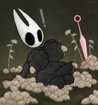 arthropod ball_bulge balls big_balls big_breasts big_penis black_body bog breast_infestation breasts cock_vore digital_media_(artwork) emanata erection exclamation_point genitals gynomorph hi_res hollow_knight:_silksong hollow_knight_(franchise) hornet_(hollow_knight) humanoid infestation insect intersex larva living_insertion maggot navel nipple_fetish nipple_penetration nipple_play nipple_vore nipples parasite penetration penile penis pincoosh signature sinking solo surprised swamp team_cherry urethral urethral_bulge urethral_penetration vore weapon wide_eyed wide_hips