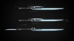  black_background commentary_request english_text fantasy highres liht no_humans original simple_background still_life sword transforming_weapon weapon weapon_focus weapon_request 