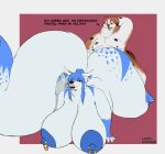 all_fours anthro arctic_fox arctic_wolf big_butt bovid bovine bur_(lazy_dogg0) butt canid canine canis cattle coffehybrid doggystyle domestic_cat domestic_dog duo facial_piercing felid feline felis female fox from_behind_position hi_res horn huge_butt huge_hips hybrid hyper hyper_butt hyper_hips kiss_mark lazy_dogg0 lips lipstick makeup male male/female mammal molosser mountain_dog nose_piercing nose_ring piercing ring_piercing saint_bernard sex size_difference small_dom_big_sub smaller_male text thick_bottom_lip thick_thighs translated true_fox wide_hips wolf