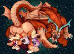 abdominal_bulge absurd_res all_fours anal anal_fluids anal_penetration anus auto_penis_lick autofellatio autofellatio_while_penetrated autopenetration back_wings backsack ball_slap balls bent_legs bodily_fluids dragon drooling fingers folded_wings forked_tongue genitals giraffid haplorhine hi_res hooved_fingers hooved_toes hooves huge_filesize hybrid leg_markings legs_in_air legs_up licking living_tail male male/male male_penetrating mammal markings masturbating_while_penetrated masturbation monkey moomathil_(madrii) murid murine mythological_creature mythological_scalie mythology okapi open_mouth oral oral_masturbation oral_penetration penetration penile penile_masturbation primate raised_wings rat reptile rodent saliva scalie self_lick sex slap snake snake_tail spread_anus spread_legs spread_wings spreading sue_(madrii) tail tongue unusual_anatomy unusual_pose unusual_position unusual_tail wings yonnixart