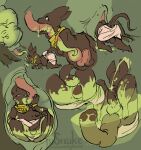 all_fours anthro anthro_prey balls bodily_fluids bottomwear bracelet brown_body brown_fur clothing crowning_feces domestic_cat duo eye_roll eyes_closed feces feces_pile felid feline felis flaccid force_feeding forced fur genital_fluids genitals grass green_background hairless hairless_cat hi_res internal jewelry loincloth male male_peeing male_pooping male_prey mammal mvsnake narrowed_eyes neck_jewelry oral oral_penetration peeing penetration penis plant plant_monster plant_pred plant_tentacles plant_vore pooping scatplay simple_background sphynx_(cat) tail tentacle_in_mouth tentacle_penetration tentacles tree urine urine_stream vore watersports white_bottomwear white_clothing white_loincloth x-ray_view yellow_eyes