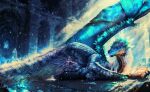 absurd_res adobe_photoshop_(artwork) animal_genitalia aroused auroth_the_winter_wyvern big_tail bioluminescence blue_body blue_eyes bodily_fluids book claws cloaca cold crystal cutescaly depth_of_field detailed digital_media_(artwork) dota dragon european_mythology fantasy feathers feet female feral fur furred_dragon furred_scalie genital_fluids genitals glistening glistening_body glowing glowing_eyes hair hi_res horn light light_beam long_neck looking_at_viewer lying magic mane membrane_(anatomy) mythological_creature mythological_scalie mythology nude nude_female nude_feral open_book photo_manipulation presenting presenting_cloaca reading realistic reptile resting ruins scales scalie smile snow solo solo_focus spikes spread_wings tail talons tantra teeth toes tongue tongue_out vaginal_fluids valve western_dragon white_hair wings winter wyvern