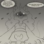 accessory anthro breasts cat_tail claws clothed clothing creepy_face creepy_smile crown domestic_cat dress extreme_size_difference felid feline felis female flower flower_in_hair freckles gesture hair hair_accessory hand_gesture headgear inner_monologue laugh long_hair looking_down male male/female mammal micro mouse muhny murid murine plant pose princess_nino_(muhny) rodent scary size_difference small_breasts smile thinking