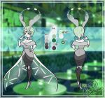 2_toes 3_fingers ace_of_spades antennae_(anatomy) arthropod arthropod_abdomen big_breasts biped blue_eyes breasts cecilia_verglas_(nickzilla) clothing crown diamond_(marking) diidiidoodles dipstick_antennae eyelashes feet female fingers footwear forehead_gem frosmoth fur gem generation_7_pokemon generation_8_pokemon green_background grey_clothing headgear heart_symbol hi_res high_heels humanoid hybrid insect insect_wings lepidopteran lepidopteran_wings long_eyelashes markings model_sheet multicolored_antennae multicolored_wings nintendo non-mammal_breasts pheromosa pokemon pokemon_(species) pokemorph purple_wings shoes simple_background solo standing text thick_eyelashes tiara toes translucent translucent_wings two_tone_antennae ultra_beast white_abdomen white_antennae white_body white_fur white_wings wings