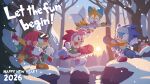  1girl 2026 4boys absurdres amy_rose bare_tree beanie black_eyes blinking_inside_eyes blue-tinted_eyewear blue_fur blue_hat blue_scarf blue_shoes blue_tail breath brown_facial_hair classic_amy classic_eggman classic_knuckles classic_sonic classic_tails commentary_request cross-section dated dated_commentary dr._eggman dress earflap_beanie earmuffs echidna english_text eyelashes facial_hair fox full_body fur-trimmed_dress fur_collar fur_hat fur_trim furry furry_female furry_male glasses gloves goggles goggles_on_head gradient_sky green-framed_eyewear green_dress green_scarf green_sleeves happy happy_new_year hat hat_with_ears hedgehog highres holding_ski_pole holding_skis holding_snowboard karasuno_yui knuckles_the_echidna laces mittens mountain multicolored_shoes multiple_boys multiple_tails official_art open_mouth orange_fur orange_scarf orange_tail outdoors peeking pince-nez pine_tree pink_fur pink_hat pointing pointing_with_thumb pom_pom_(clothes) pom_pom_hat_ornament pond red_fur red_hat red_shirt red_shoes red_sleeves red_tail rimless_eyewear rock round_eyewear running scarf sega shirt shoes short_tail ski_goggles ski_pole skis sky sneakers snow snowboard snowing sonic_(series) sonic_the_hedgehog sonic_the_hedgehog_(classic) spiked_gloves spiked_knuckles sun sunset tail tails_(sonic) teeth tinted_eyewear tongue tree two-tone_fur two-tone_shoes two-tone_tail two_tails white_fur white_gloves white_mittens white_shoes white_tail winter yellow_scarf yellow_shoes 