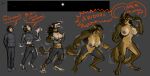 2023 5_fingers 5_toes absurd_res anthro areola areola_expansion arm_expansion arm_tuft awoo bared_teeth belly big_breasts black_bottomwear black_clothing black_lips black_pants blue_clothing blue_footwear blue_shoes blue_sneakers bodily_fluids body_size_growth bottomwear breast_expansion breasts brown_areola brown_body brown_fur brown_hair brown_nipples butt_tuft canid canine canine_nose canis claw_growth claws clenched_teeth clothing clothing_grab colored_sketch crotch_tuft dated dialogue digital_media_(artwork) digitigrade dripping ear_expansion elbow_tuft english_text exclamation_point expansion eye_color_transformation eyes_closed fangs feet female female_anthro fingers fist fluffy fluffy_tail footwear frown full_moon fur fur_growth furry_tail gender_transformation genital_fluids genitals glowing glowing_eyes grey_background grey_claws grey_turtleneck growth hair hair_growth hand_expansion hands_in_both_pockets hi_res hip_expansion howl human human_to_anthro leaning leaning_forward leg_tuft linear_sequence lips long_hair looking_at_muscles looking_up male male_human mammal moon motion_lines mtf_transformation muscle_growth muscular muscular_anthro muscular_arms muscular_female mythological_canine mythological_creature mythology neck_tuft night nipple_expansion nipples nude nude_female onomatopoeia open_frown open_mouth pants pink_tongue pointy_speech_bubble profanity question_mark satisfied sequence sharp_teeth shin_tuft shoes shoulder_tuft signature simple_background size_transformation sketch sky sneakers snout snout_growth solo sound_effects species_transformation speech_bubble standing star starry_sky stretching sweater tail tail_growth tail_motion tail_tuft tailwag tearing_own_clothing tearing_topwear teeth teeth_expansion text thick_thighs thigh_expansion thigh_tuft toes tongue topwear torn_bottomwear torn_clothing torn_pants torn_topwear transformation transformation_sequence tuft turtleneck undersized_bottomwear undersized_clothing undersized_topwear vaginal_fluid_drip vaginal_fluids vulva wavy_hair werecanid werecanine werecreature werewolf wide_hips wide_shoulders wolf xenthetechnomorph yellow_belly yellow_body yellow_breasts yellow_eyes yellow_fur yellow_neck yellow_palms yellow_soles