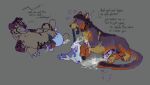 abdominal_bulge alien ambiguous_gender anal anal_penetration animal_genitalia animal_penis anus big_penis bodily_fluids buttplug canid canine collar competitive_sex cum cum_inflation cum_inside dialogue english_text equine_genitalia equine_penis erection felid feline feral forced fur gaping gaping_anus genital_fluids genitals group hair herpestid hi_res hybrid inflation living_condom male male/male male_penetrated male_penetrating male_penetrating_male mammal meerkat penetration penile penile_penetration penis plug_(sex_toy) puppyratcat rape sex sex_toy simple_background size_difference smaller_penetrated smile tail taped_mouth text tongue tongue_out twitching_tail xog