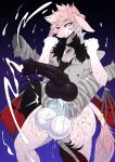  absurd_res anal anal_penetration animal_genitalia animal_penis anthro balls big_balls big_penis black_penis blue_penis blush bodily_fluids butt cum cum_inside cumshot demon digital_media_(artwork) duo ear_piercing ejaculation equid equine equine_genitalia equine_penis erection femboy fur genital_fluids genitals giraffe giraffid hair hi_res horn horse male male/male male_penetrated male_penetrating male_penetrating_male mammal membrane_(anatomy) membranous_wings mirapony mythology nipples nude orgasm ossicone penetration penile penis piercing scar sex standing standing_sex tail tongue vein veiny_penis wings 