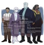 animal_humanoid aquatic basheer_(starfleetrambo) beard breasts clothed clothing digital_media_(artwork) edward_(starfleetrambo) english_text eyewear facial_hair father_(lore) father_and_child_(lore) father_and_son_(lore) female glasses group hair human humanoid hybrid iridescent iridescent_body iridescent_hair iridescent_scales lucius_(starfleetrambo) male mammal marine_humanoid not_furry oarfish_humanoid oskar_(starfleetrambo) parent_(lore) parent_and_child_(lore) parent_and_son_(lore) robe scales siren siren_and_scientist son_(lore) starfleetrambo text trans_(lore) trans_man_(lore)