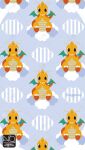  character_name claws cloud colored_skin commentary_request dragon dragonite highres horns meme_(sleepsheep) no_humans orange_skin pokemon pokemon_(creature) pokemon_focus single_horn star_(symbol) star_in_eye symbol_in_eye tail water wings 