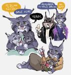 after_birth alcohol ball_of_yarn beverage bottomwear canada_lynx cattrick_lynxley champagne champagne_glass clothing container cup daughter_(lore) dialogue disney drinking_glass fan_character father_(lore) felid feline female fur glass glass_container glass_cup grey_body grey_fur group kitty_lynxley lynx male mammal milton_lynxley mother_(lore) mother_and_child_(lore) mother_and_daughter_(lore) mother_and_father_(lore) mother_and_son_(lore) parent_(lore) parent_and_child_(lore) parent_and_daughter_(lore) parent_and_son_(lore) pawbert_lynxley playing_with_child skirt sleeping sleeping_together son_(lore) sweater topwear tuherrus yarn zootopia