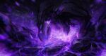  2021 ambiguous_gender digital_media_(artwork) dragon feral hi_res isvoc membrane_(anatomy) membranous_wings purple_theme solo teeth wings 